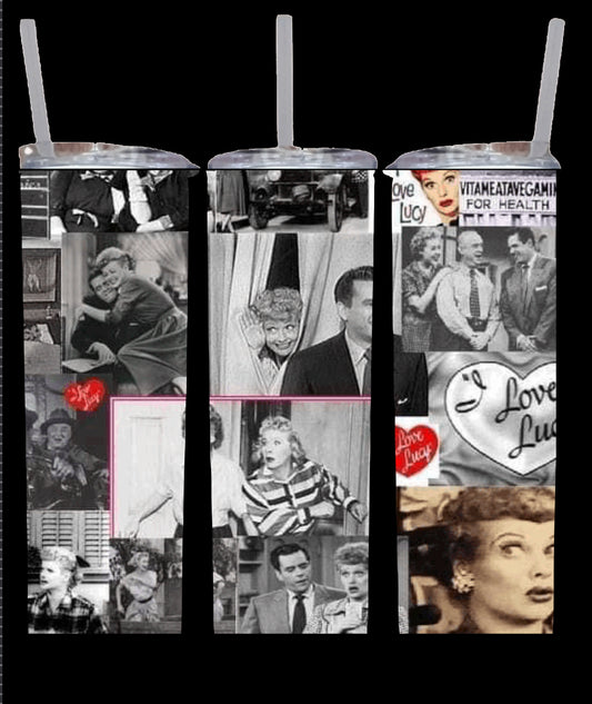 Lucy & Rick “I Love Lucy” Tumbler