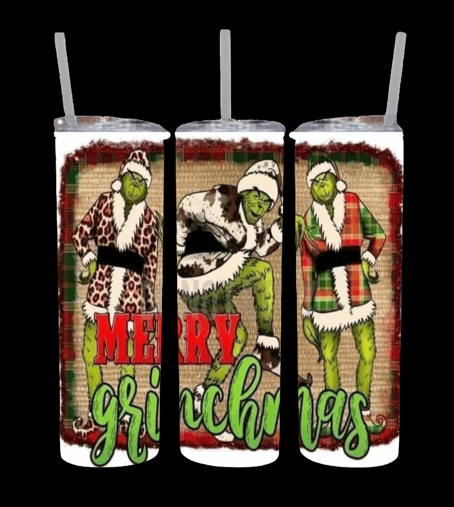 Grinch Tumbler – Classy Mess Boutique