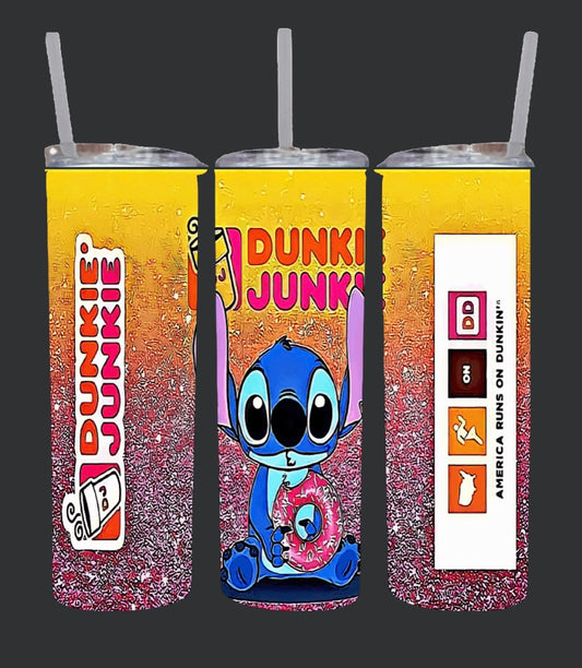 Stitch Dunkin’ Junky Tumbler