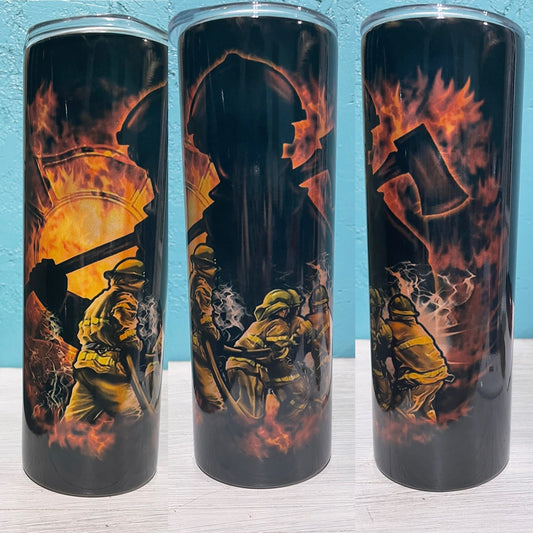 Fire fighter tumbler
