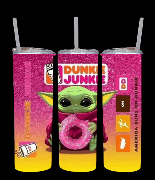 Dunkin’ Junkie Yoda Tumbler