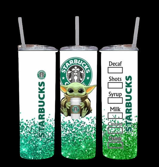 Starbucks Baby Yoda Tumbler