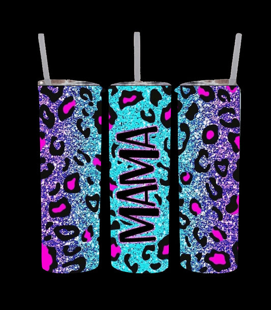 Mama leopard tumbler