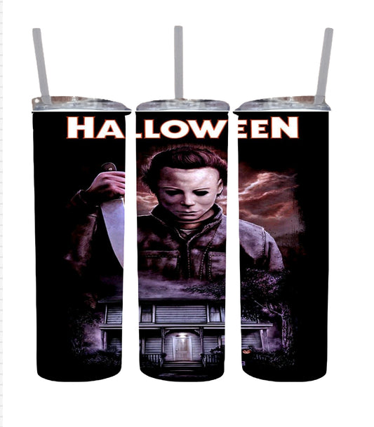 Michael Myers Halloween Tumbler